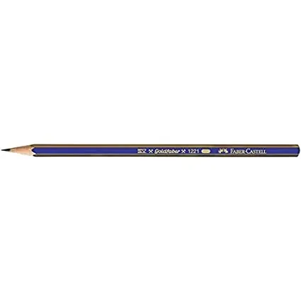 FABER-CASTELL Gold Faber Black Lead Pencil - (Pack of 12)