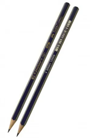 FABER-CASTELL Gold Faber Black Lead Pencil - (Pack of 12)