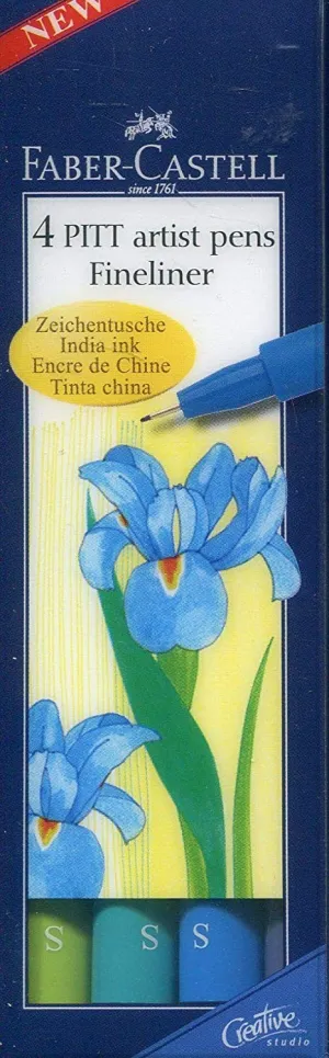 FABER-CASTELL PITT Artist Pens S Cold Colors