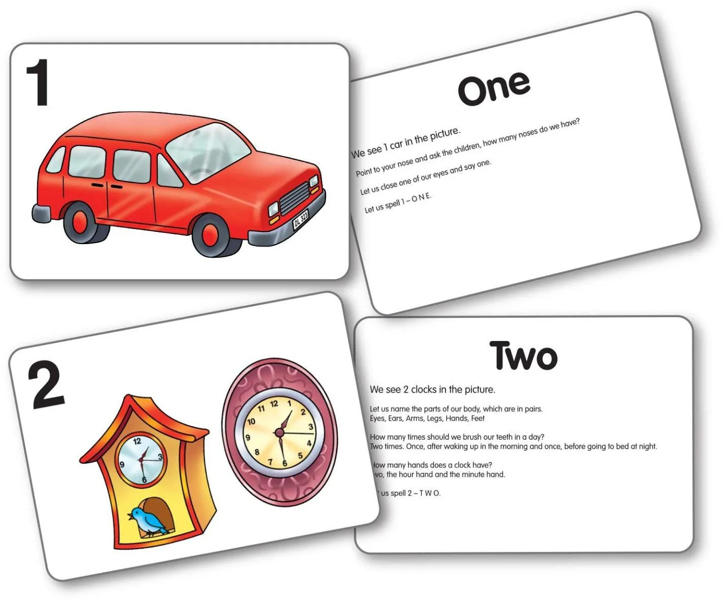 Frank Numbers - My Big Flash Cards for 3 Year Old Kids & Above
