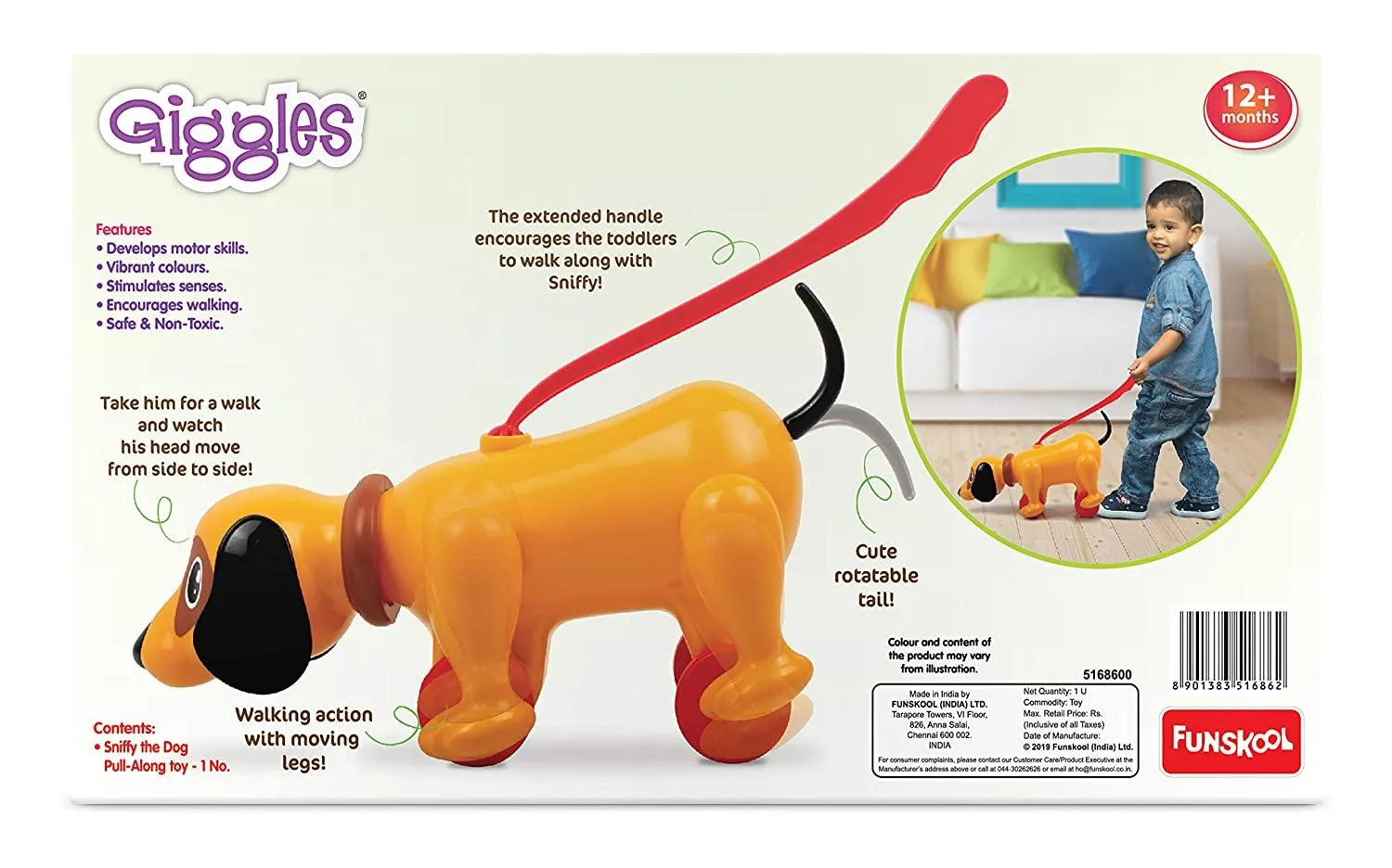 Funskool Giggles Sniffy The Dog