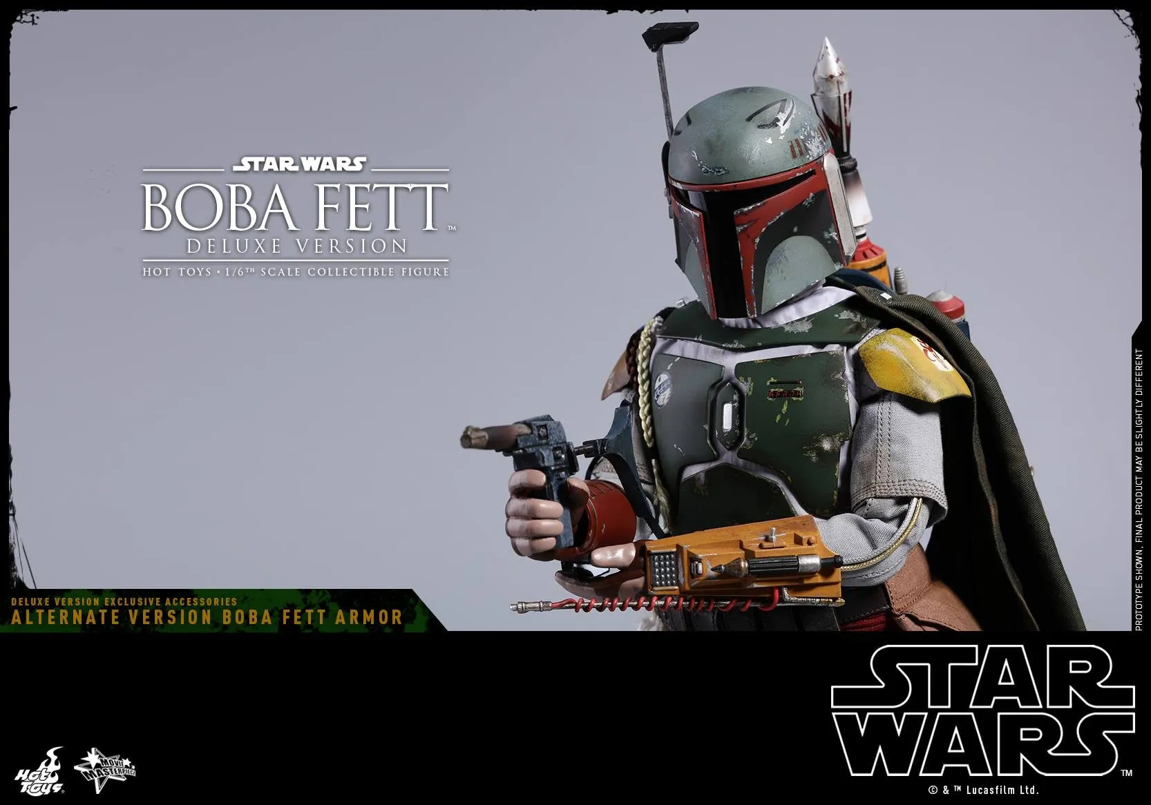 Hot Toys - MMS464 - Star Wars: Episode V The Empire Strikes Back - Boba Fett (Deluxe Version)