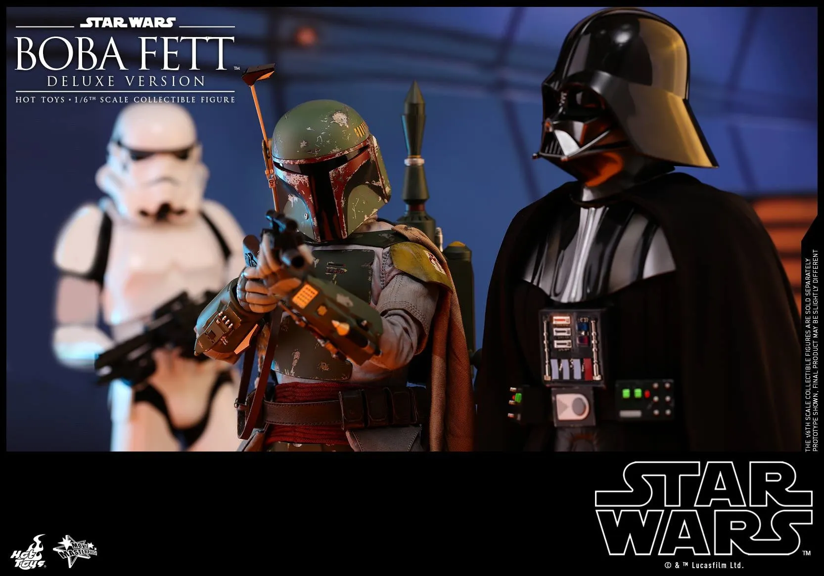 Hot Toys - MMS464 - Star Wars: Episode V The Empire Strikes Back - Boba Fett (Deluxe Version)