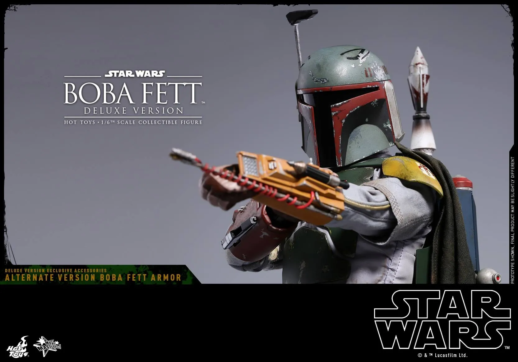 Hot Toys - MMS464 - Star Wars: Episode V The Empire Strikes Back - Boba Fett (Deluxe Version)
