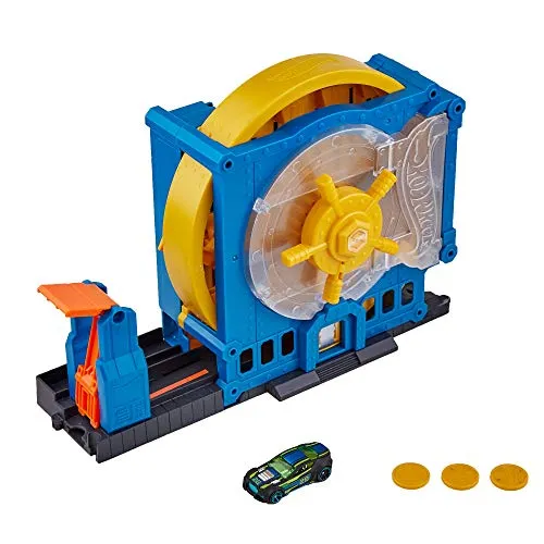 Hot Wheels City Super Stunt Skate Park Play Set