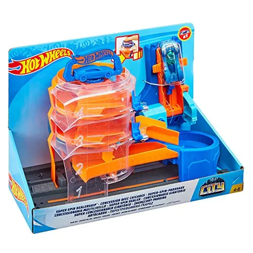 Hot Wheels City Super Stunt Skate Park Play Set