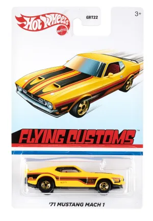 Hot Wheels Flying Customs Vehicle '71 Mustang Mach 1