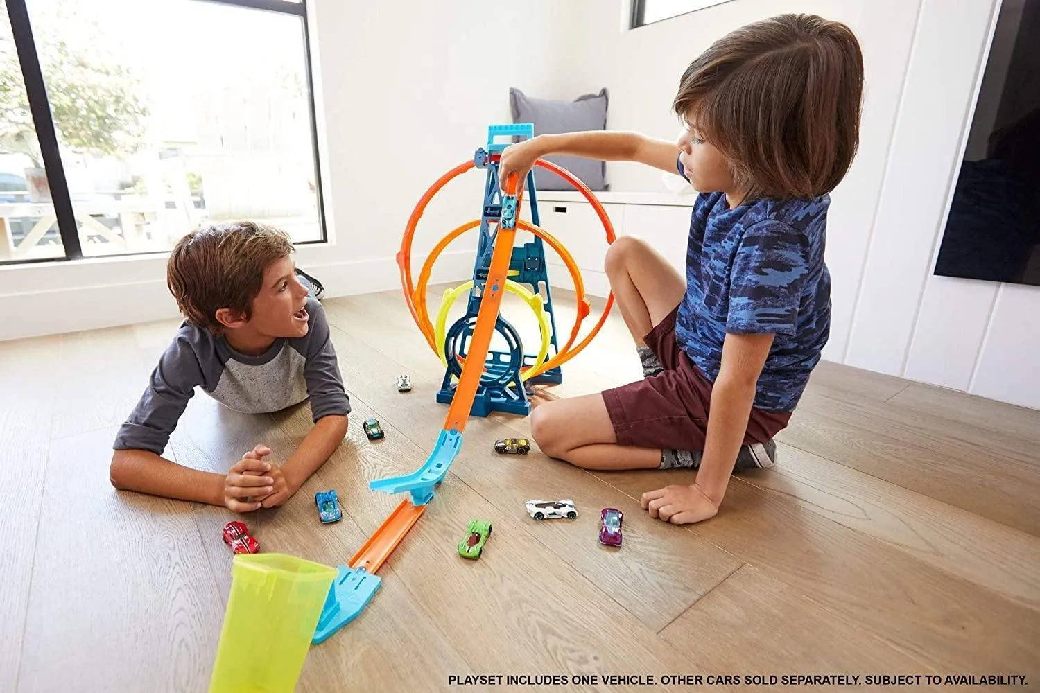 Hot Wheels GLC96 Track Builder Unlimited Triple Loop Kit