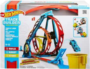 Hot Wheels GLC96 Track Builder Unlimited Triple Loop Kit