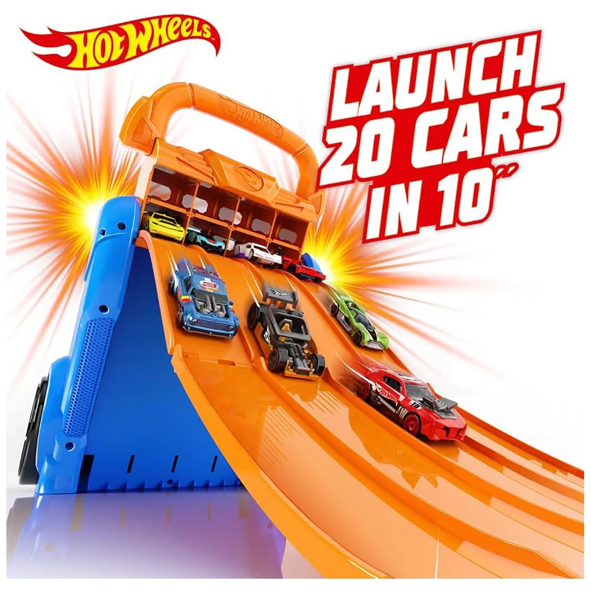 Hot Wheels Multi-Launcher Car Case