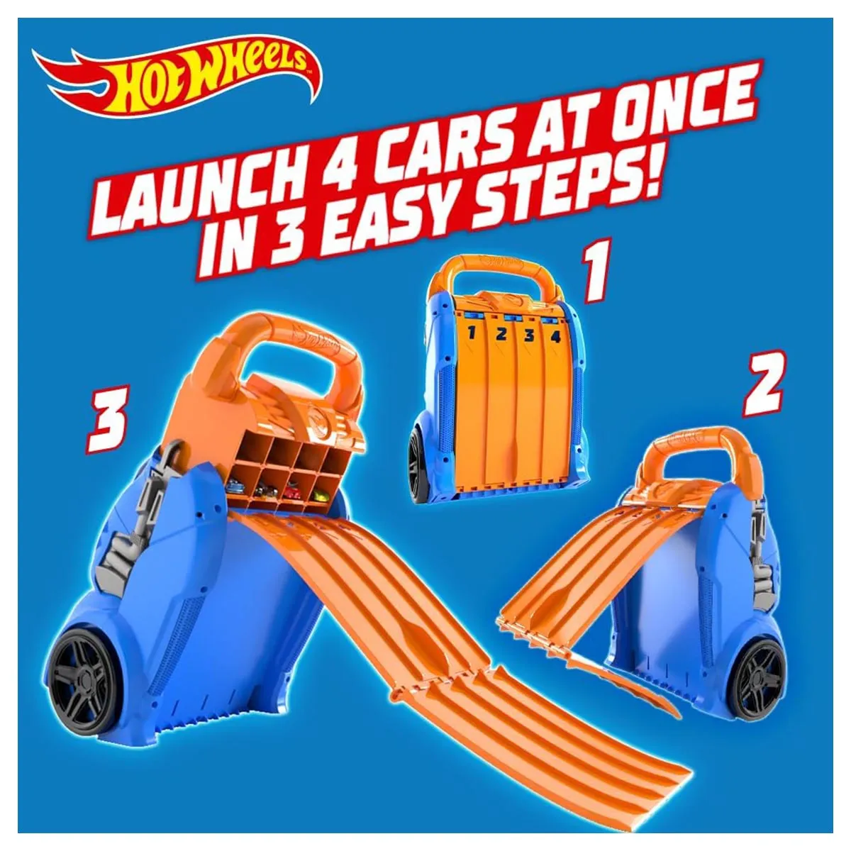 Hot Wheels Multi-Launcher Car Case