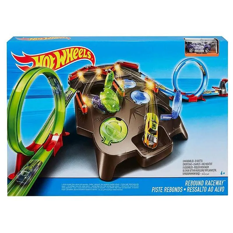 Hot Wheels Rebound Raceway Play Set, Multi Color