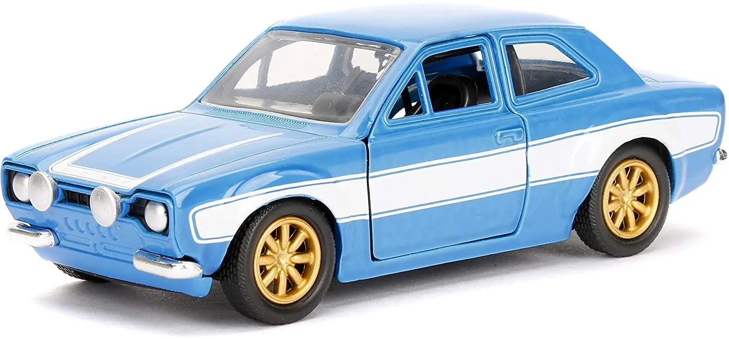 Jada Fast & Furious Brian's Ford Escort Diecast Model Car 1/32 Scale