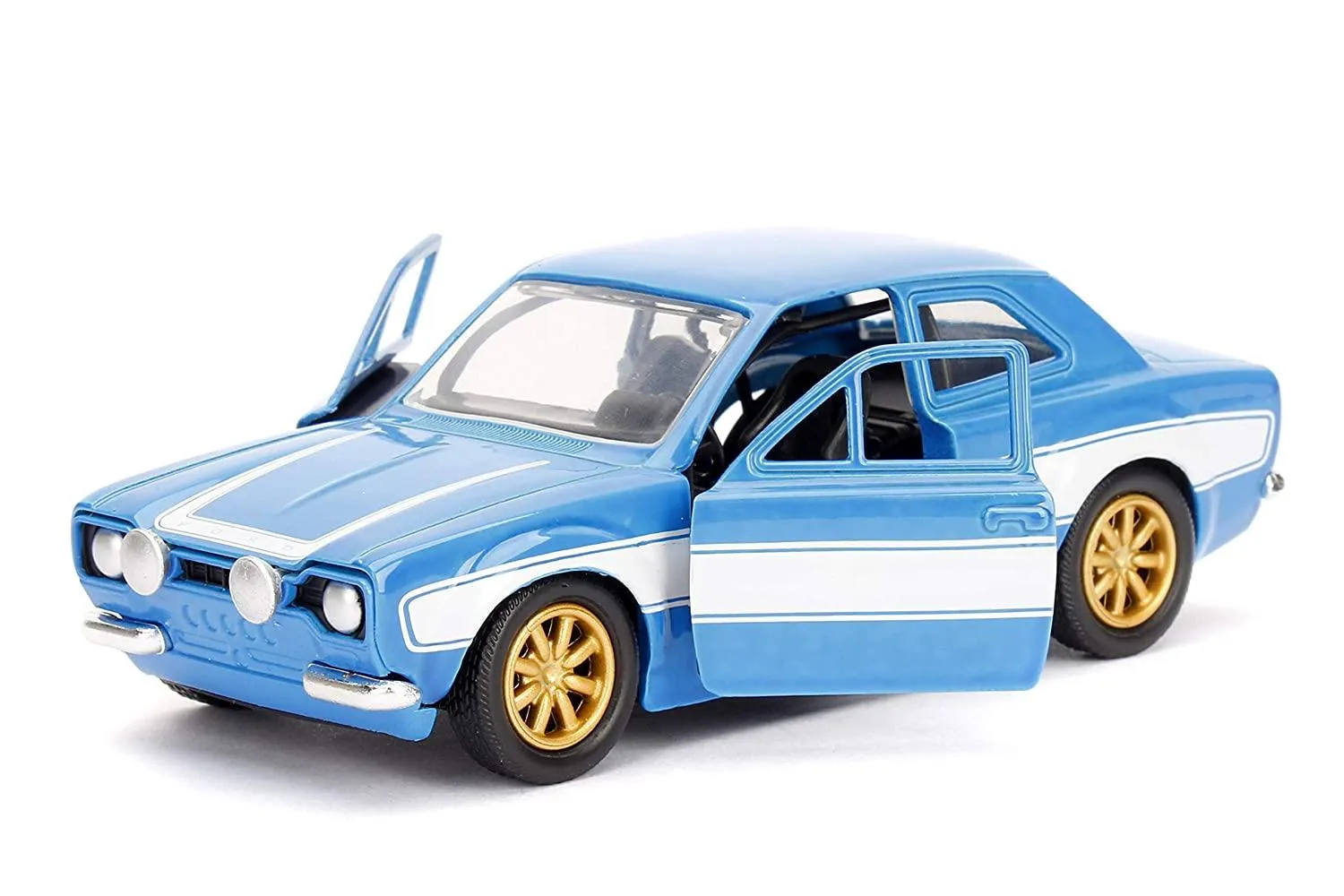 Jada Fast & Furious Brian's Ford Escort Diecast Model Car 1/32 Scale