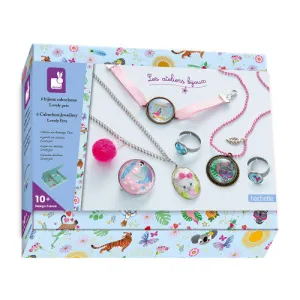 Janod Lovely Pets Cabochon Jewellry