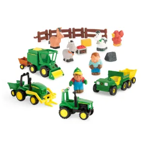 John Deere 20-Piece 1st Farming Fun Playset Toy