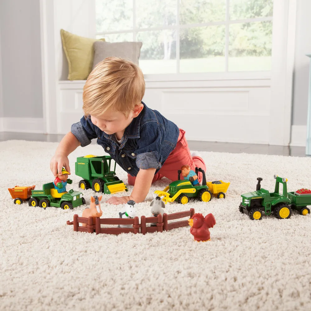 John Deere 20-Piece 1st Farming Fun Playset Toy