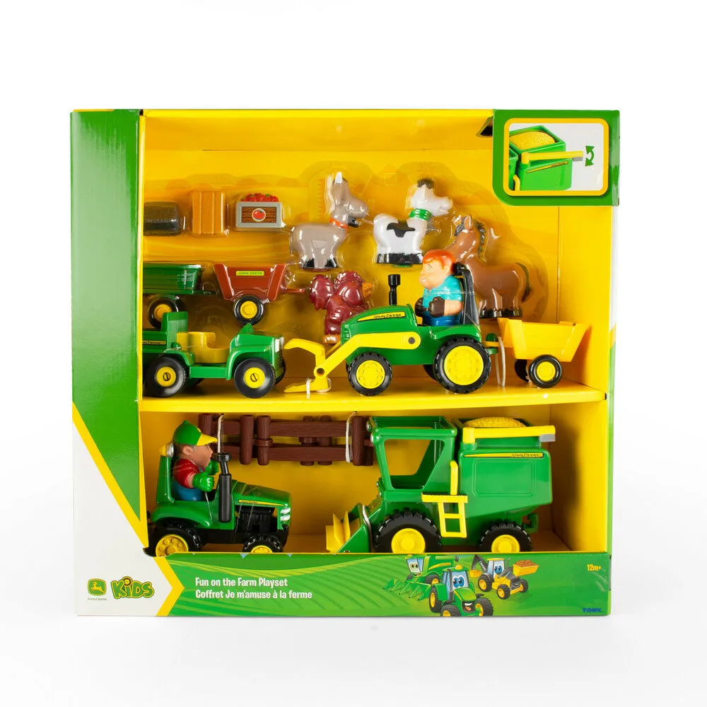 John Deere 20-Piece 1st Farming Fun Playset Toy