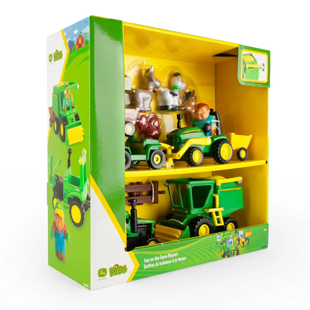 John Deere 20-Piece 1st Farming Fun Playset Toy