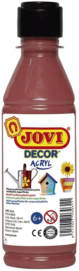 JOVI DECOR BOTTLE OF 250 CC.  BROWN