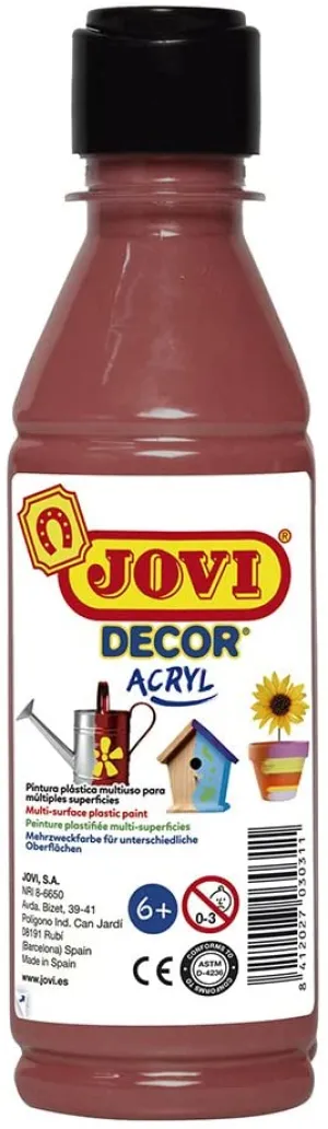 JOVI DECOR BOTTLE OF 250 CC.  BROWN