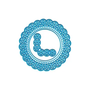 Joy Crafts - Metal Die - Circle and Corner*