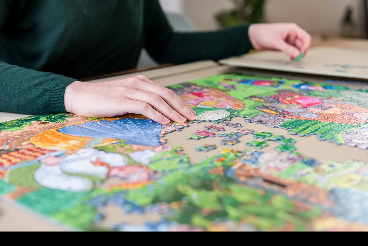 Jumbo Puzzle Mates Portapuzzle Standard (1000 Piece)