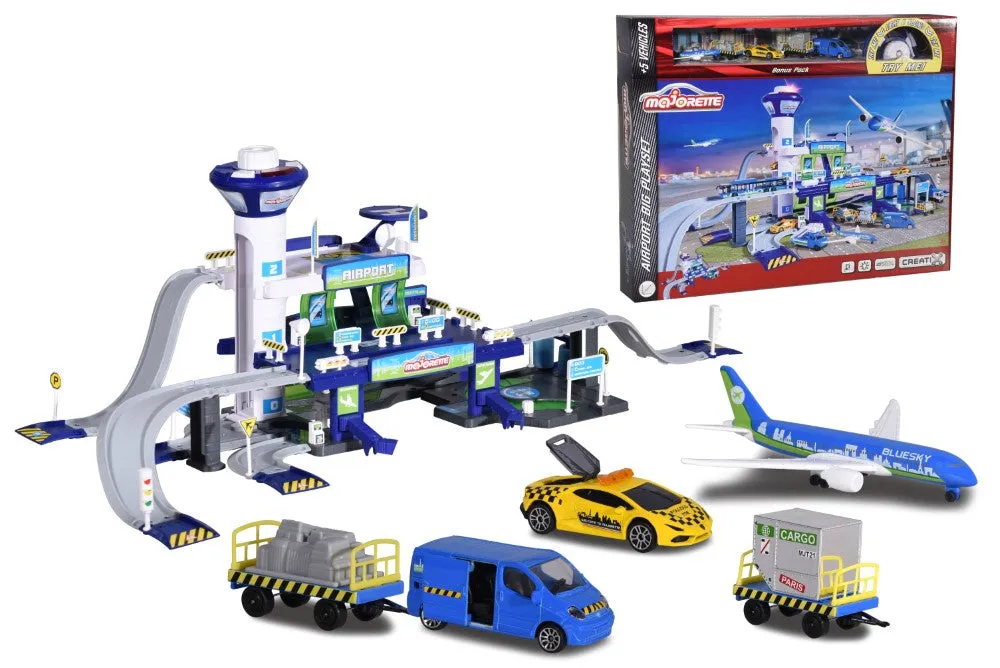 Majorette Airport Playset Creatix Airport Playset 5 Vehicles