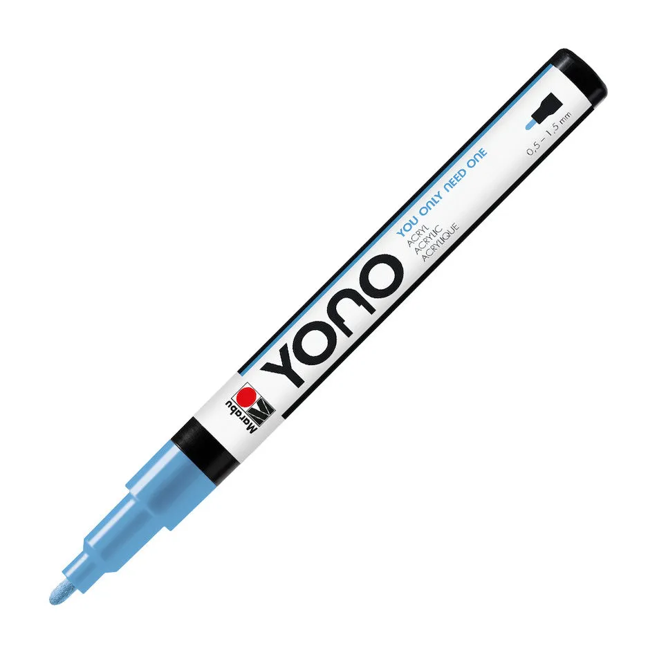 Marabu Yono Marker, Pastel Blue 256, 0.5-1.5 Mm