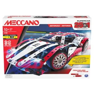 Meccano 25 In 1 Motorized Supercar