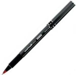 Mitsubishi Micro Delux Roller pen  Red