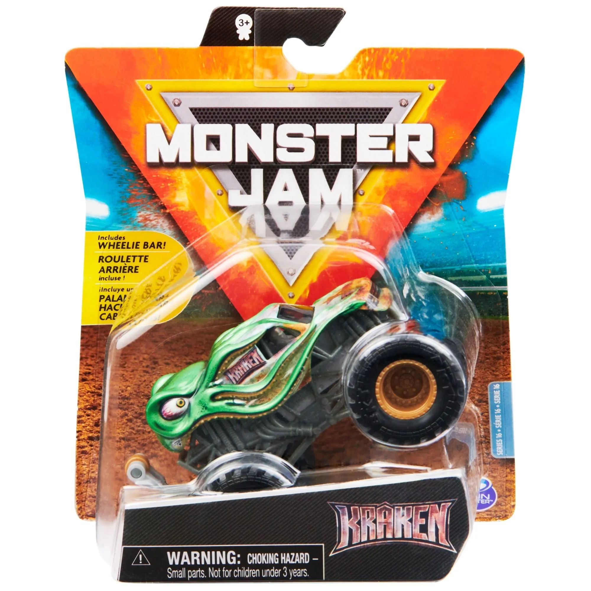 Monster Jam 1:64 Single Pack Series 16 Kraken