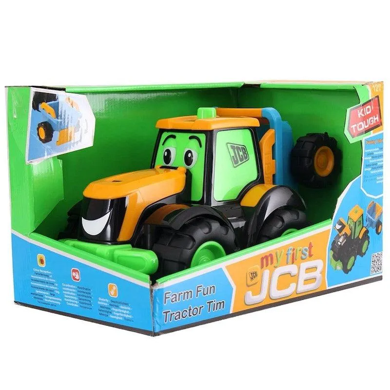 My 1st JCB Fun Farm Tractor Tim