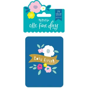 My Minds Eye - Double-Sided Journal Cards 24 per pack - One Fine Day