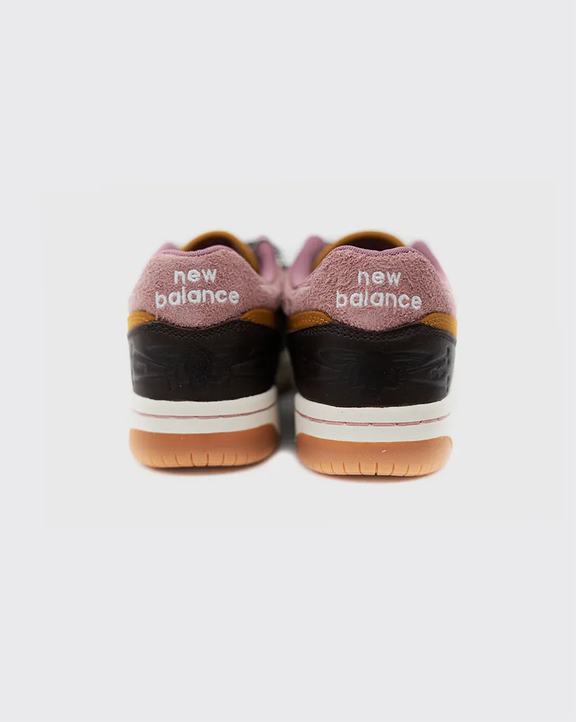 New Balance 480 x Jeremy Fish Shoe - Pink/Brown