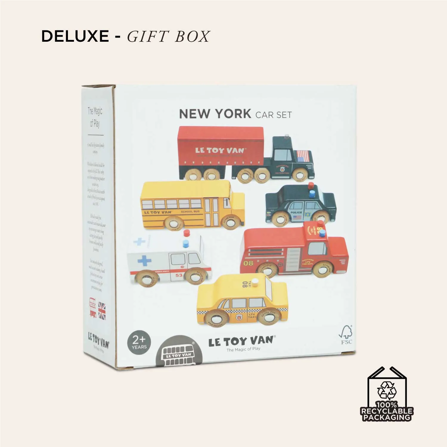 New York Toy Car Set