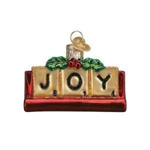 Old World Christmas Joyful Ornament