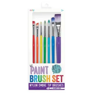 Ooly Lil' Paint Brush Set 7pc