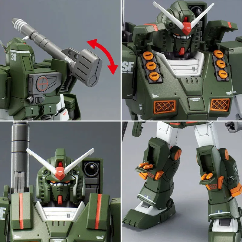 Original Bandai MG 1/100 FA-78-1 FULL ARMOR GUNDAM PB Limited Anime Action Figure Assembly Model Kit Robot Toys