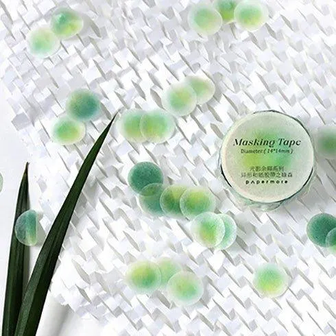 PaperMore Special-shaped Washi Tape Light and Shadow Afterglow Series 6 Types NP-000099