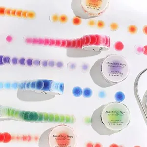 PaperMore Special-shaped Washi Tape Light and Shadow Afterglow Series 6 Types NP-000099