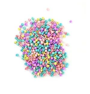 Pastel Seed Beads Pack (500 Pieces)