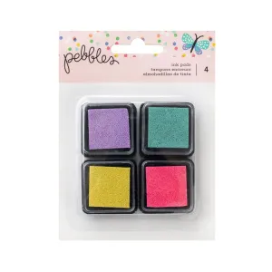 Pebbles Cool Girl Ink Pads 4/Pkg