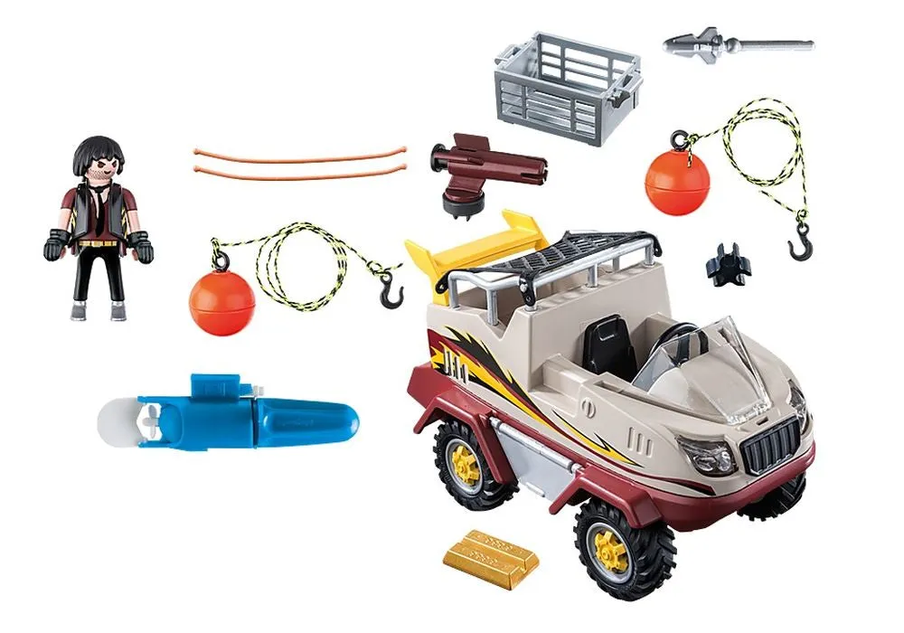 Playmobil 9364 City Action Amphibious Truck
