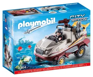 Playmobil 9364 City Action Amphibious Truck