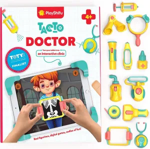 PlayShifu Tacto Doctor - Interactive STEM Pretend Play with Real Learning Game for Kids Ages 4 Years & Up (Tablet Not Included)