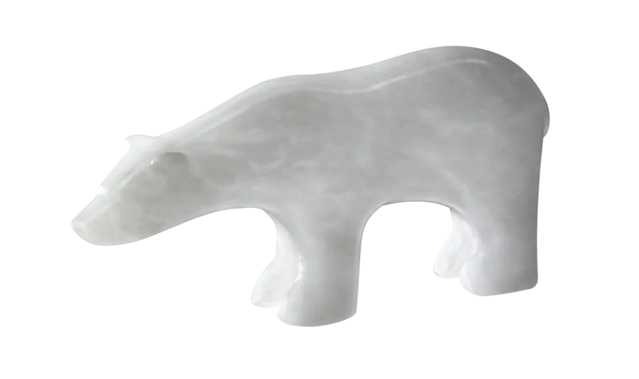 Polar Bear & Penguin Double Alabaster Carving Kit by Studiostone Creative