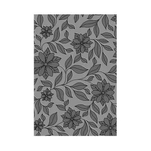 Poppy Crafts 3D Embossing Folder #1 - Flower Vines