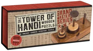 Professor Puzzle Great Minds The Tower Of Hanoi Wooden Puzzle