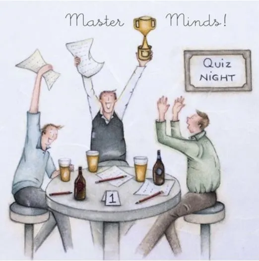 "Master Minds" Greeting Card from Berni Parker